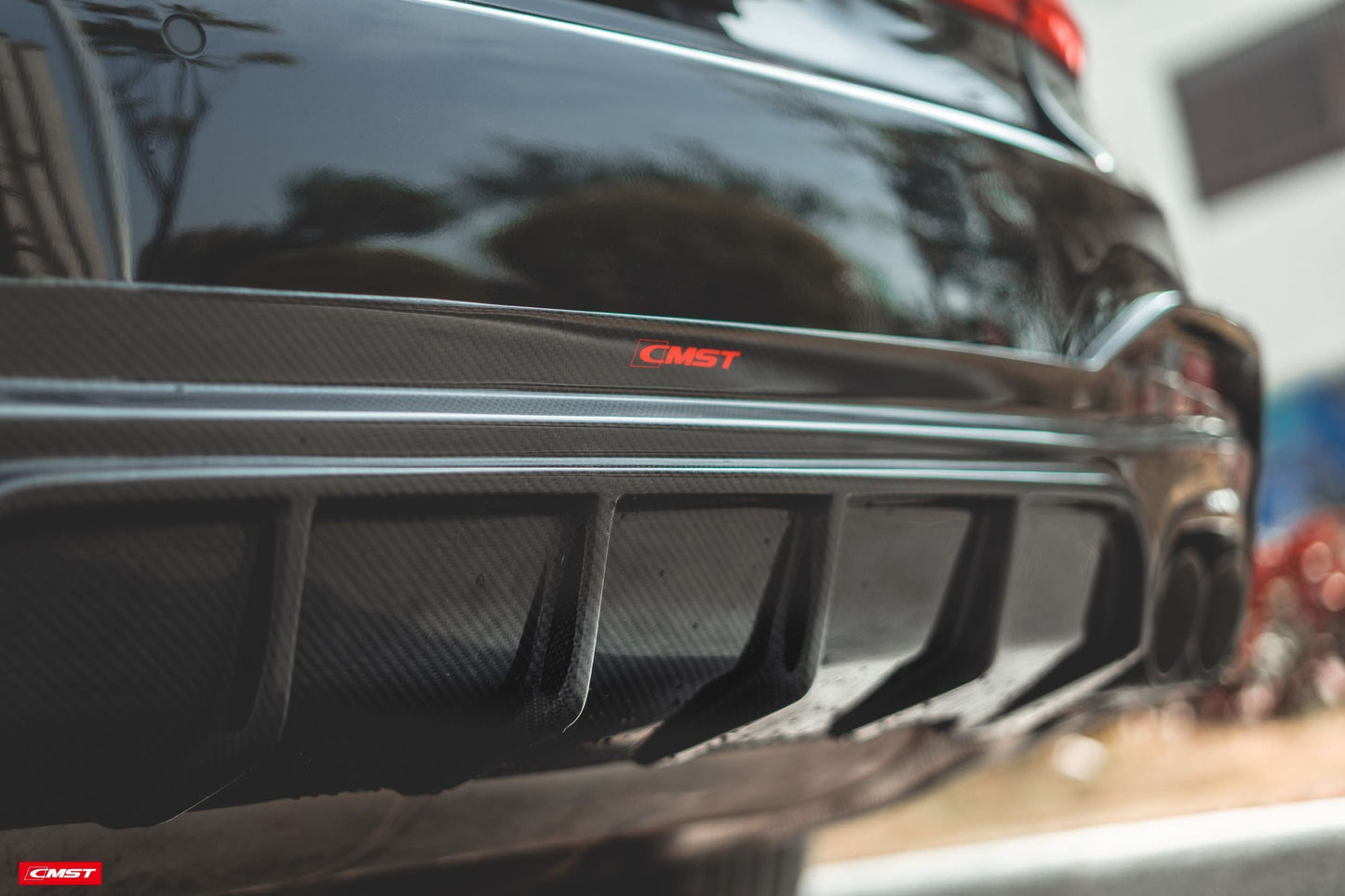 CMST Tuning Carbon Fiber Rear Diffuser for BMW 5 Series G30 / G31 2017-ON