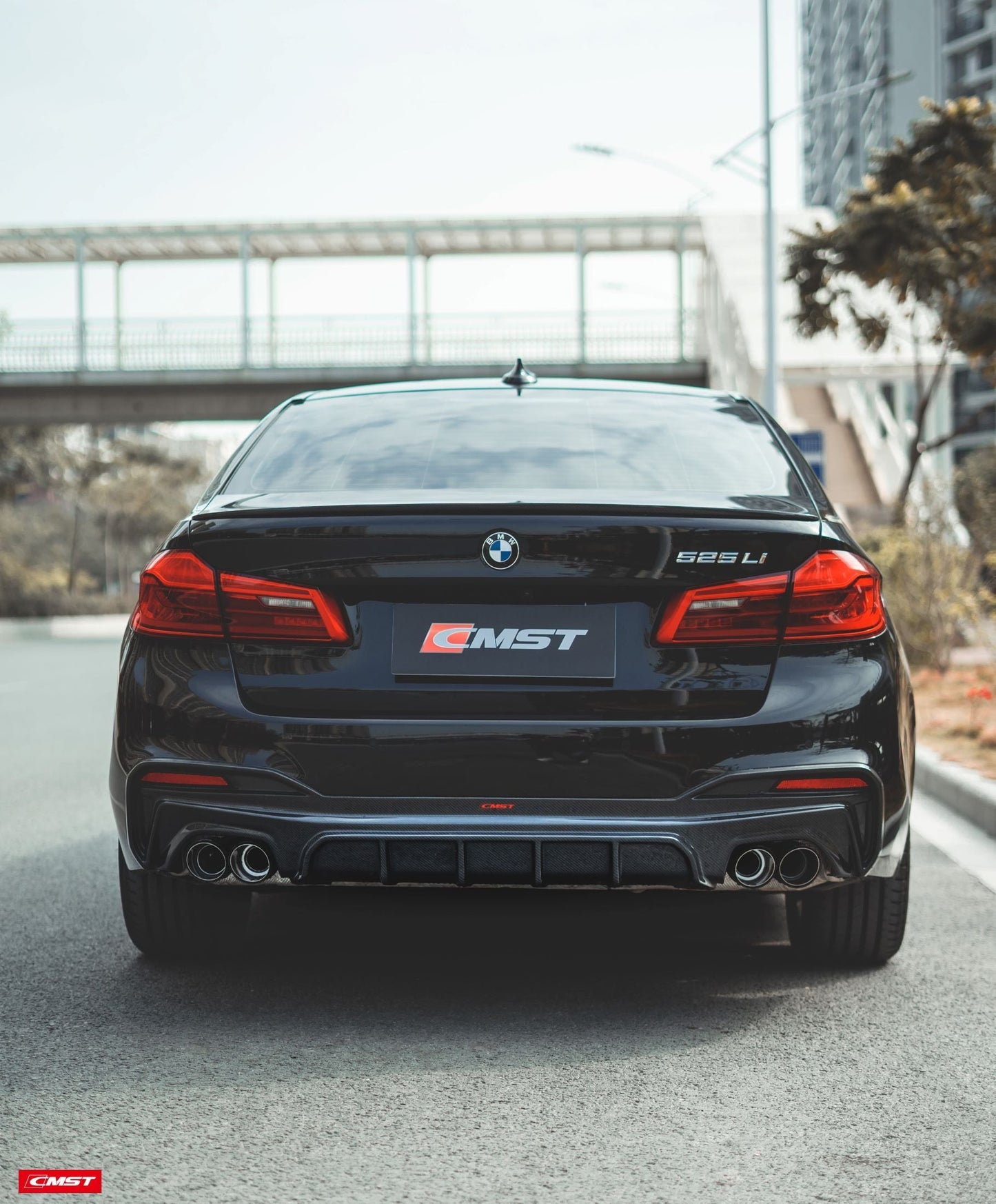 CMST Tuning Carbon Fiber Rear Diffuser for BMW 5 Series G30 / G31 2017-ON