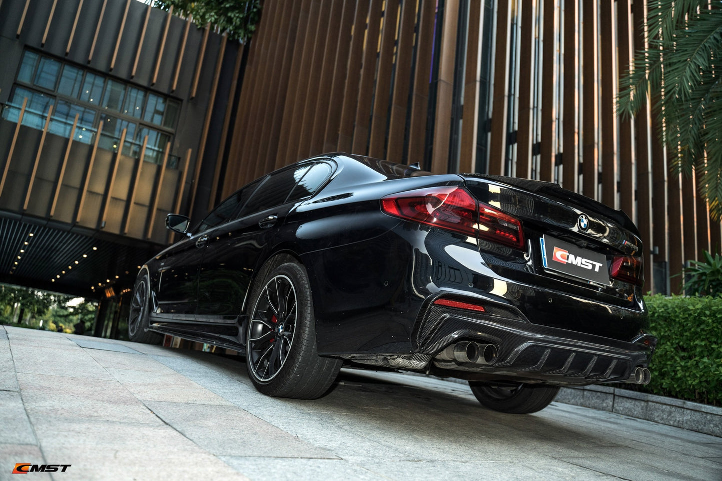 CMST Tuning Carbon Fiber Rear Diffuser for BMW 5 Series G30 / G31 2017-ON