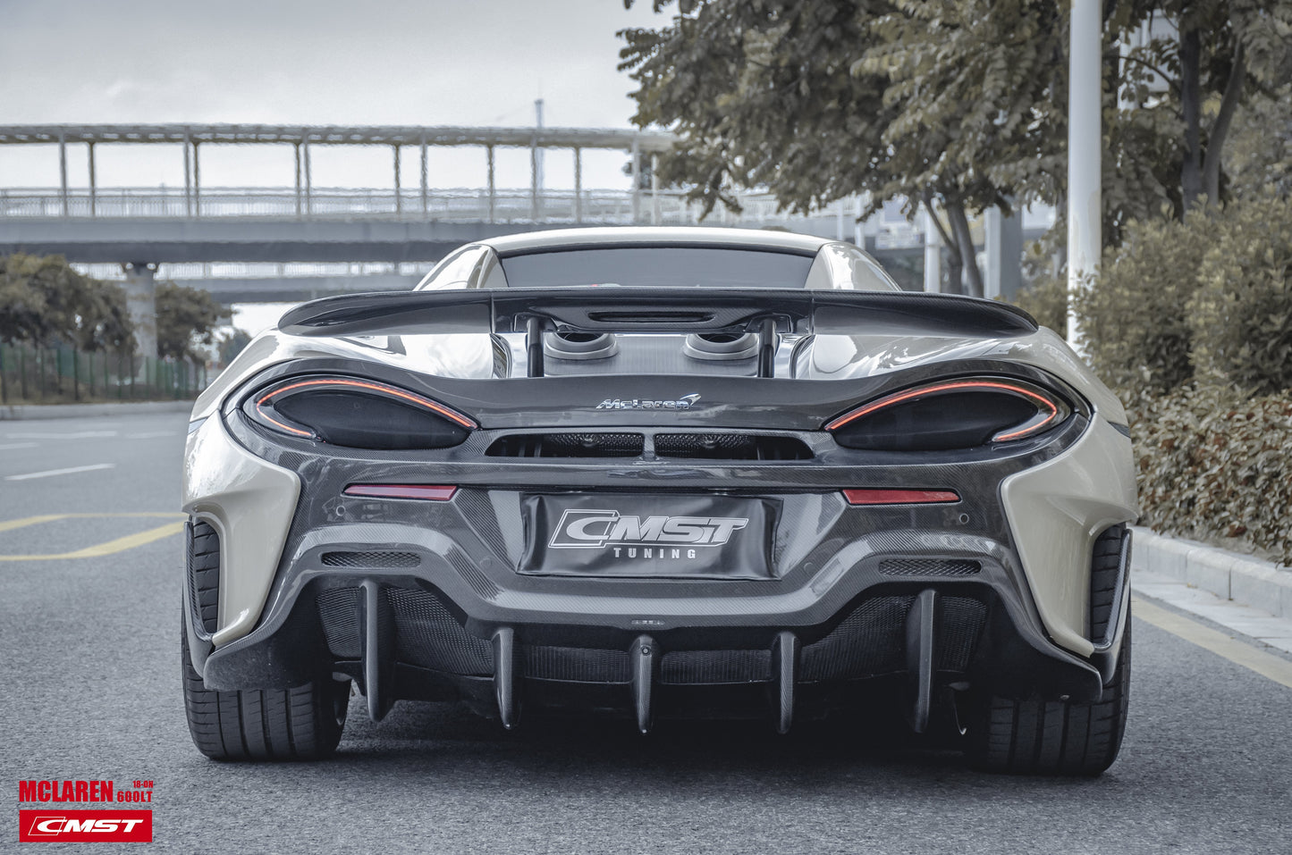 CMST Tuning Carbon Fiber Conversion Full Body Kit for McLaren 570S 570GT 540C to 600LT