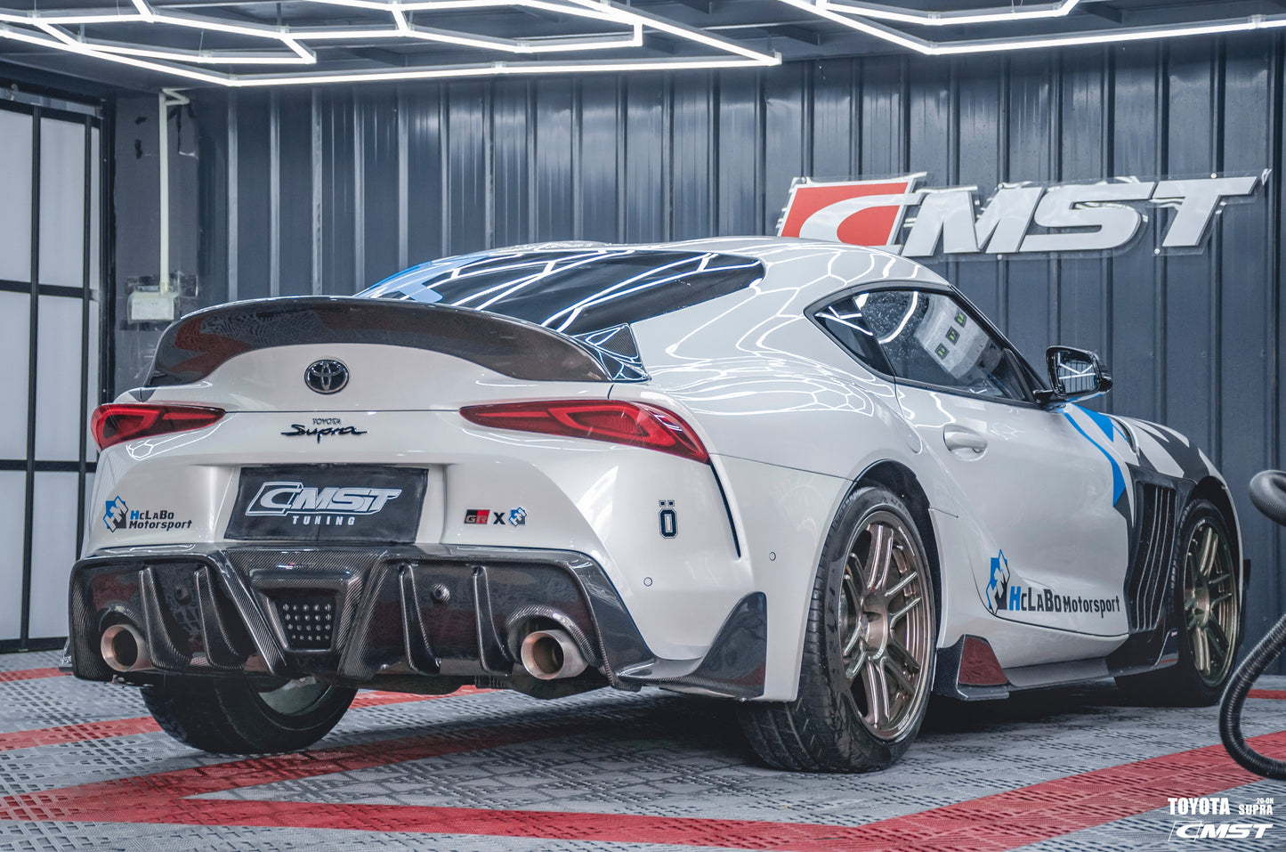 CMST Tuning Carbon Fiber Ducktail Rear Spoiler for Toyota GR Supra A90 A91 2020 2021 2022