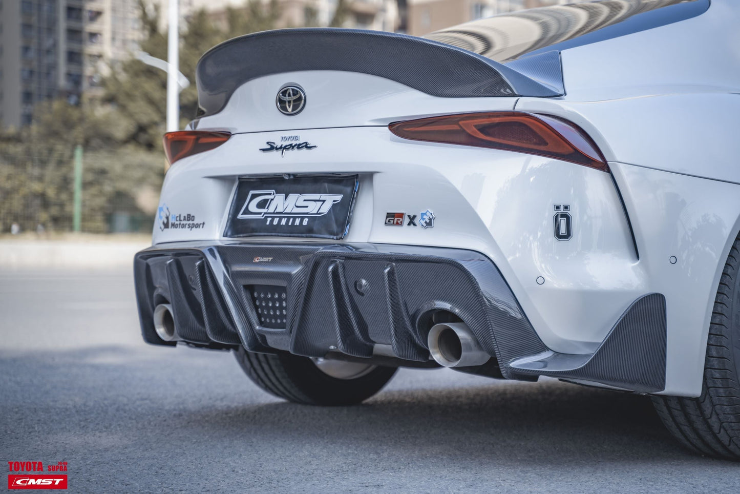 CMST Tuning Carbon Fiber Ducktail Rear Spoiler for Toyota GR Supra A90 A91 2020 2021 2022