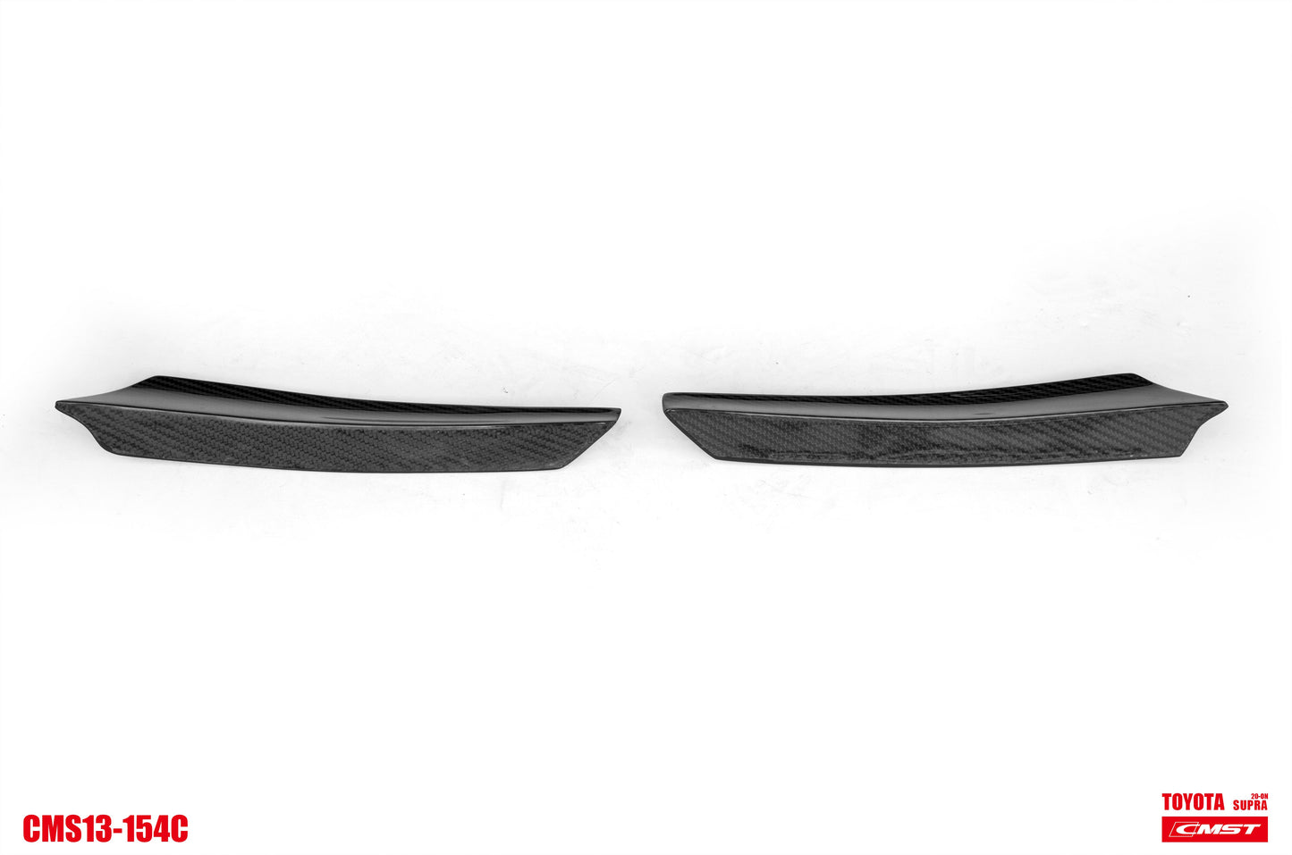 CMST Tuning Carbon Fiber Front Bumper Canards for Toyota GR Supra A90 A91 2020 2021 2022