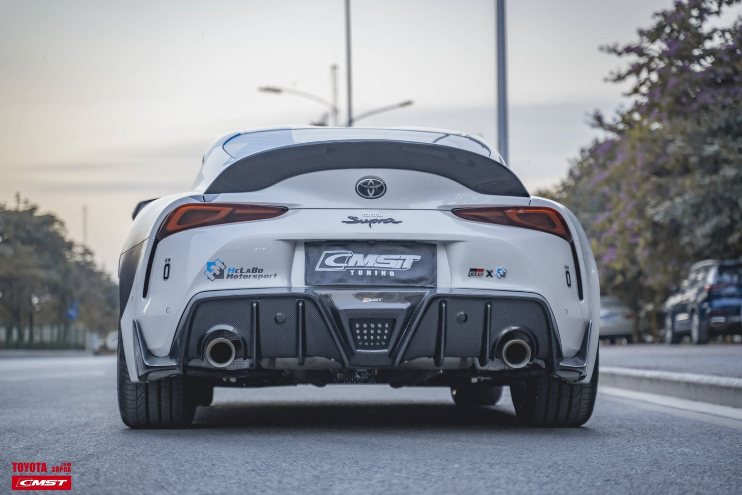 CMST Tuning Carbon Fiber Ducktail Rear Spoiler for Toyota GR Supra A90 A91 2020 2021 2022