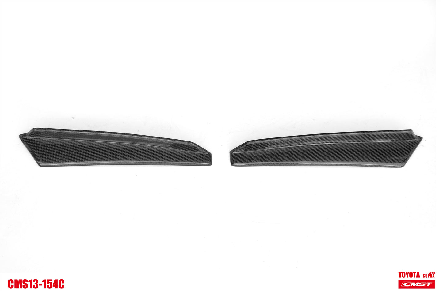 CMST Tuning Carbon Fiber Front Bumper Canards for Toyota GR Supra A90 A91 2020 2021 2022
