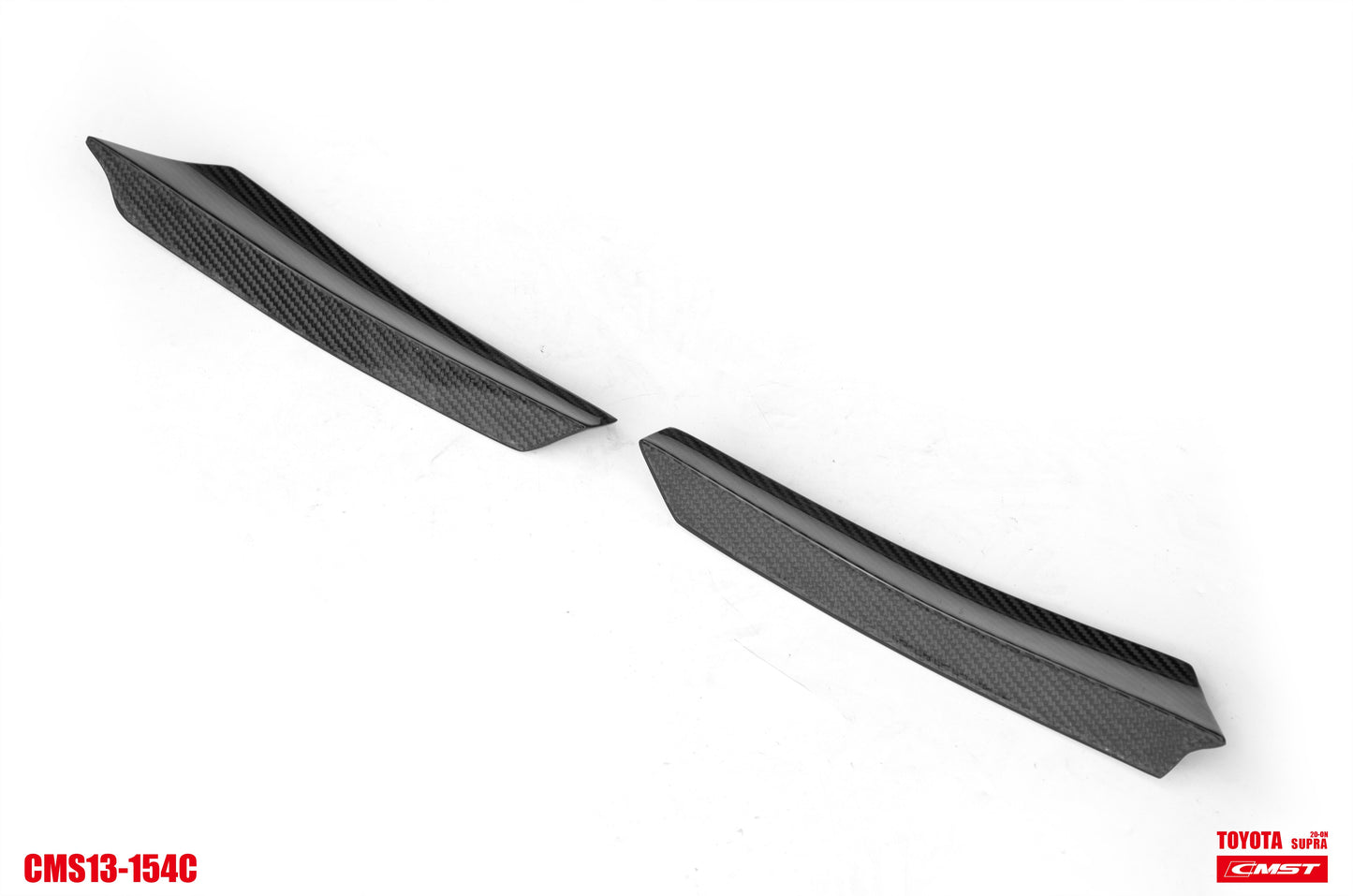 CMST Tuning Carbon Fiber Front Bumper Canards for Toyota GR Supra A90 A91 2020 2021 2022