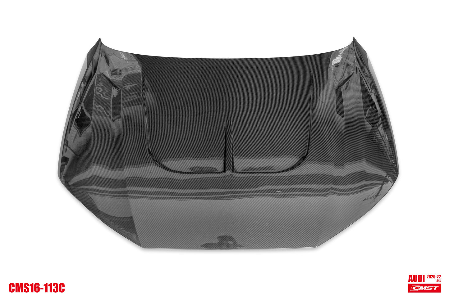 CMST Tuning Carbon Fiber Hood Bonnet Ver.2 for Audi S4 & A4 S-line 2017-ON B9 B9.5
