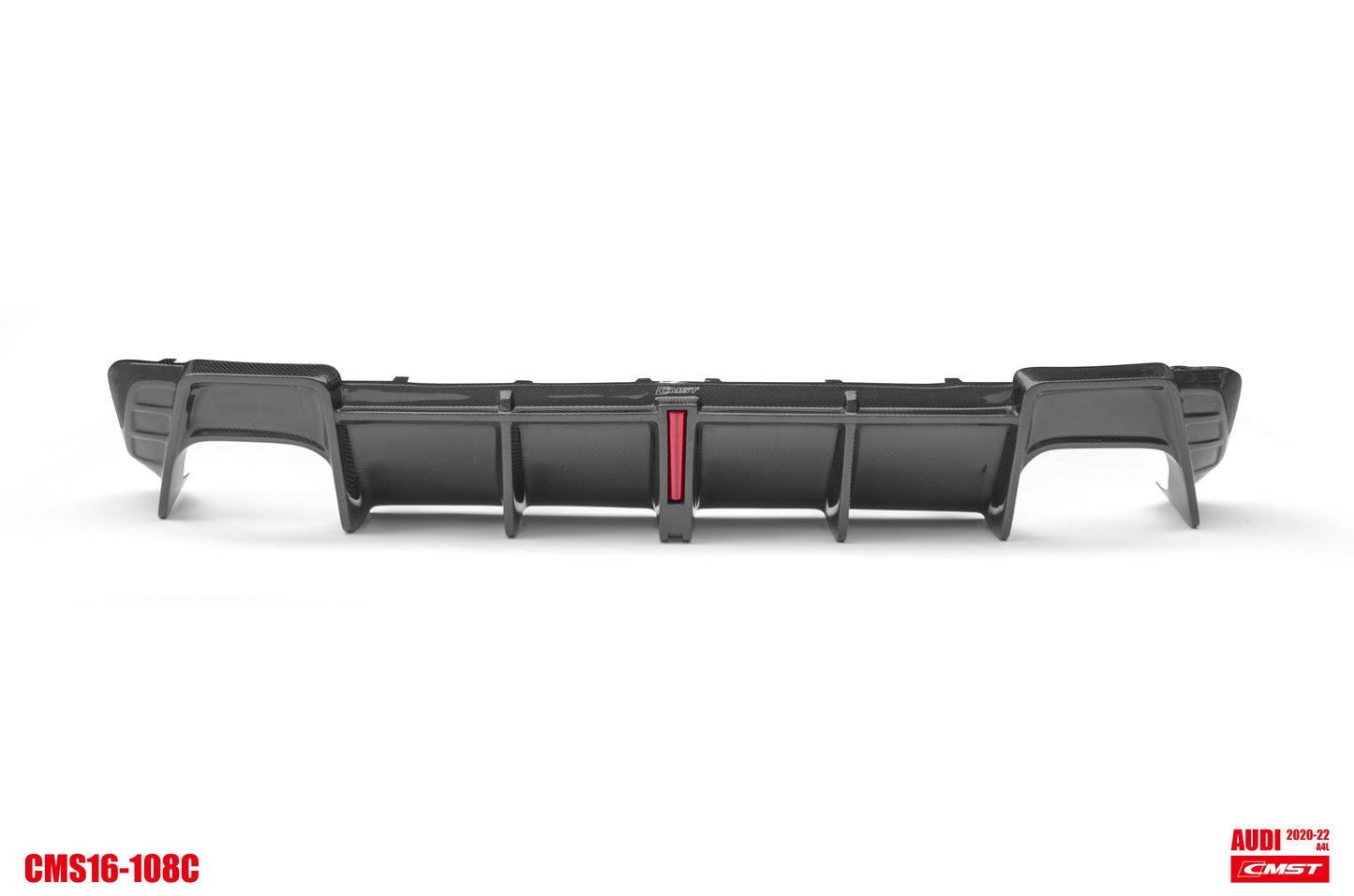 CMST Tuning Carbon Fiber Rear Diffuser for Audi S4 & A4 S-line 2020-ON B9.5