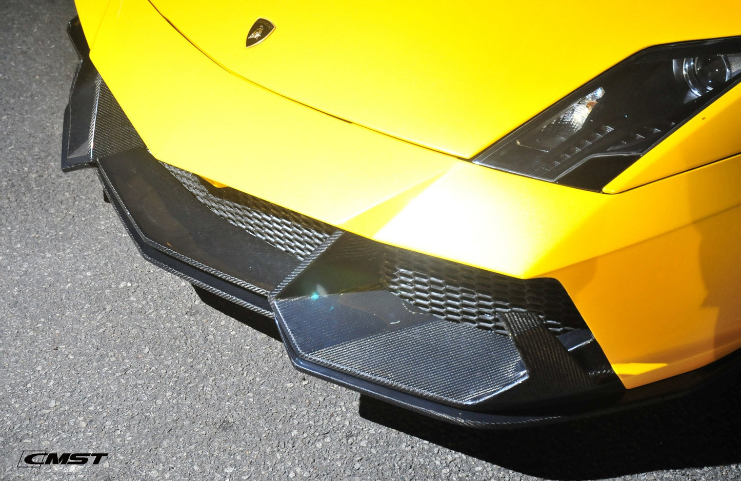 CMST Tuning Carbon Fiber Front Bumper & Front Lip for Lamborghini Gallardo 2009-2014