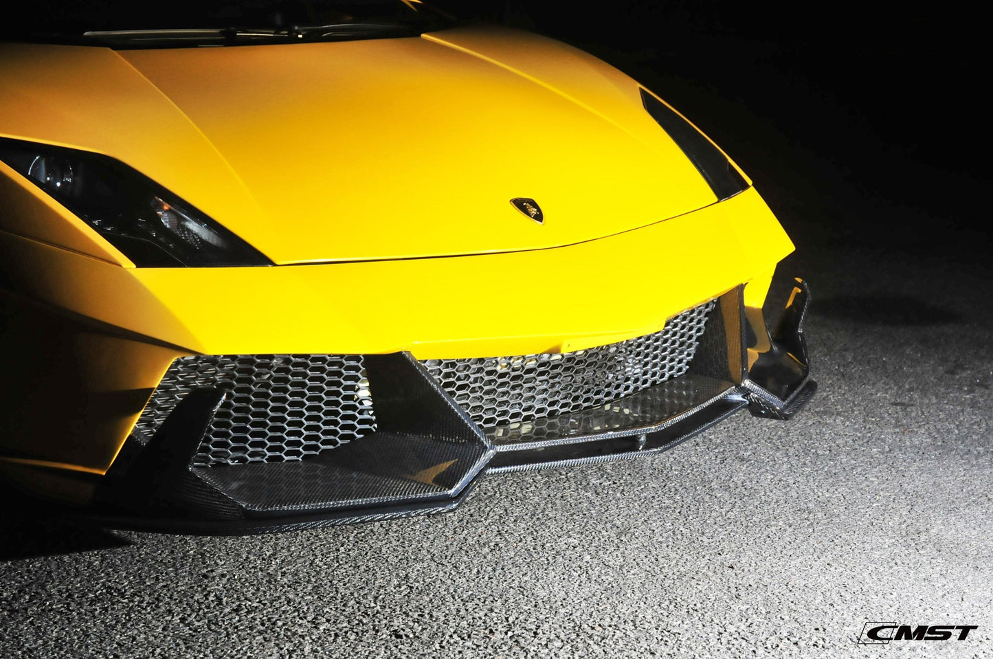 CMST Tuning Carbon Fiber Front Bumper & Front Lip for Lamborghini Gallardo 2009-2014