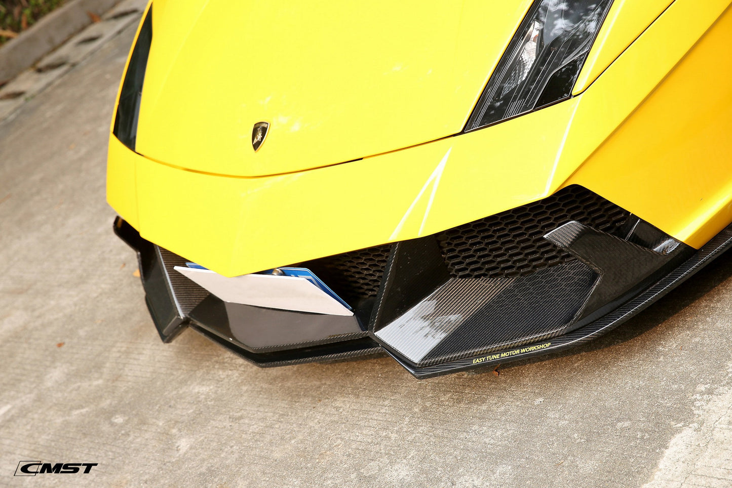 CMST Tuning Carbon Fiber Front Bumper & Front Lip for Lamborghini Gallardo 2009-2014