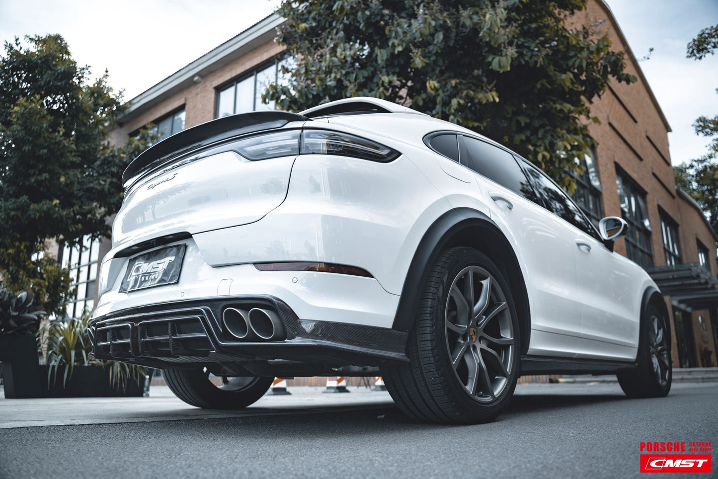 CMST Carbon Fiber Wheel Arches (10 Pcs ) for Porsche Cayenne 9Y0 & Cayenne Coupe 2018-ON