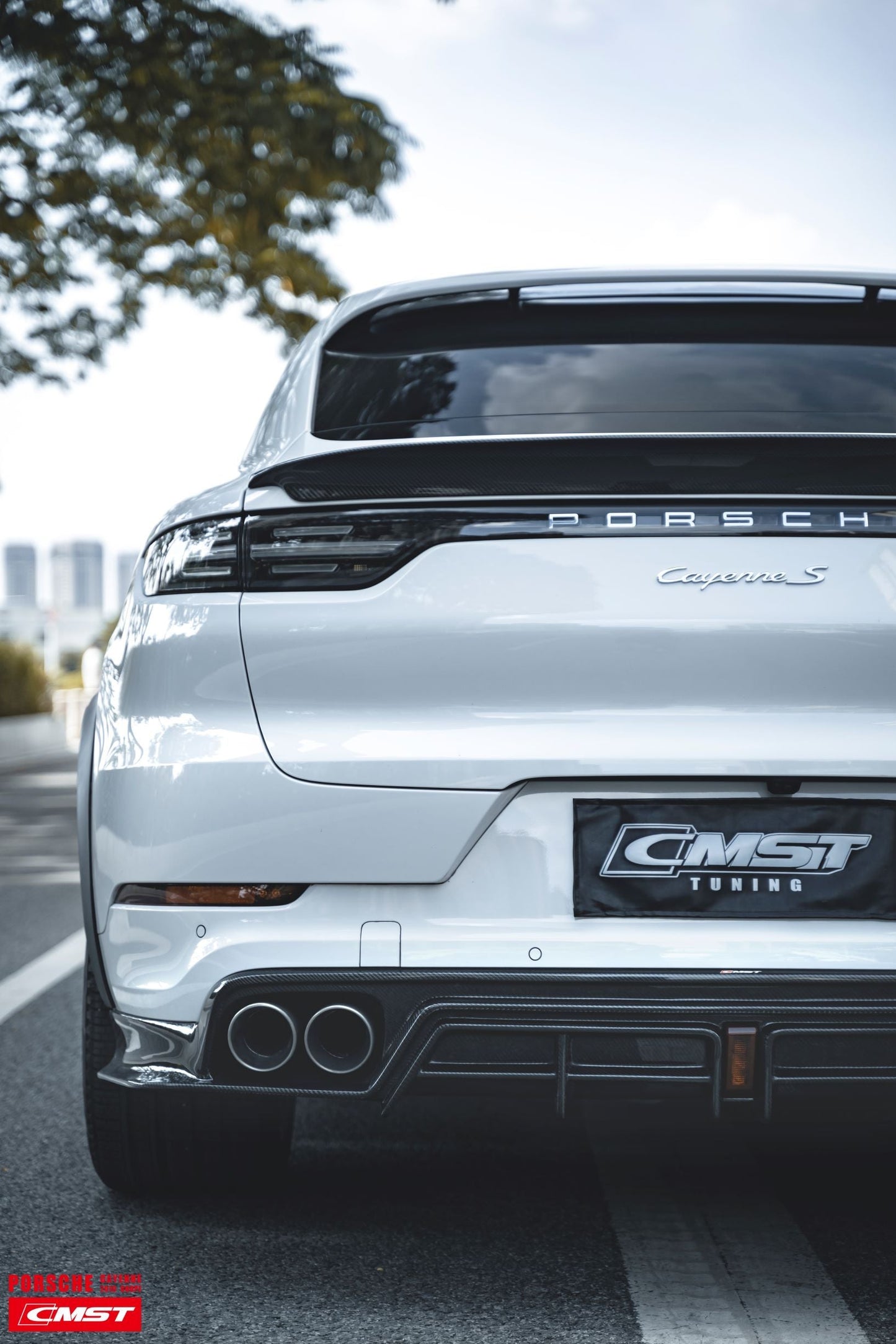 CMST Tuning Carbon Fiber Full Body Kit for Porsche Cayenne Coupe 9Y3 2018-ON
