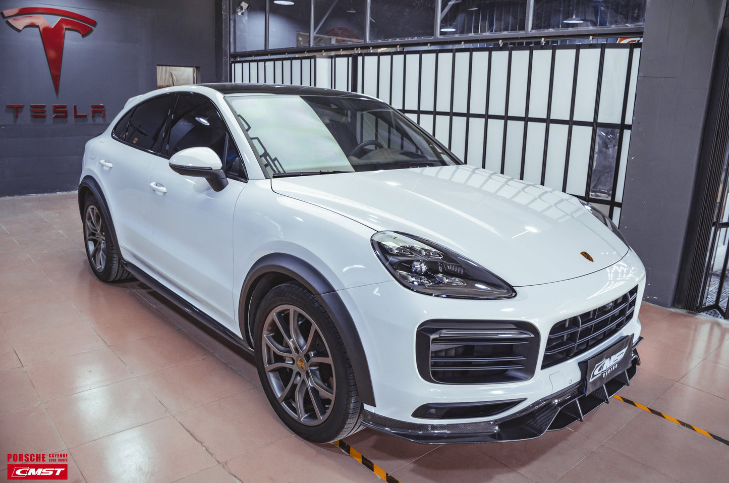 CMST Carbon Fiber Wheel Arches (10 Pcs ) for Porsche Cayenne 9Y0 & Cayenne Coupe 2018-ON
