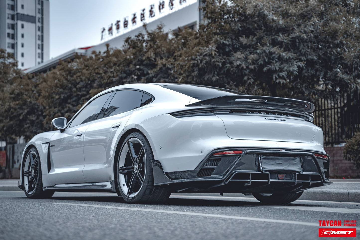CMST Tuning Carbon Fiber Full Body Kit for Porsche Taycan Base & 4S
