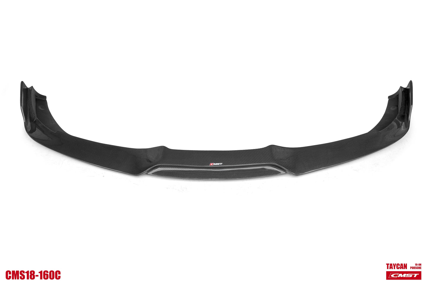 CMST Tuning Carbon Fiber Front Lip for Porsche Taycan Base & 4S