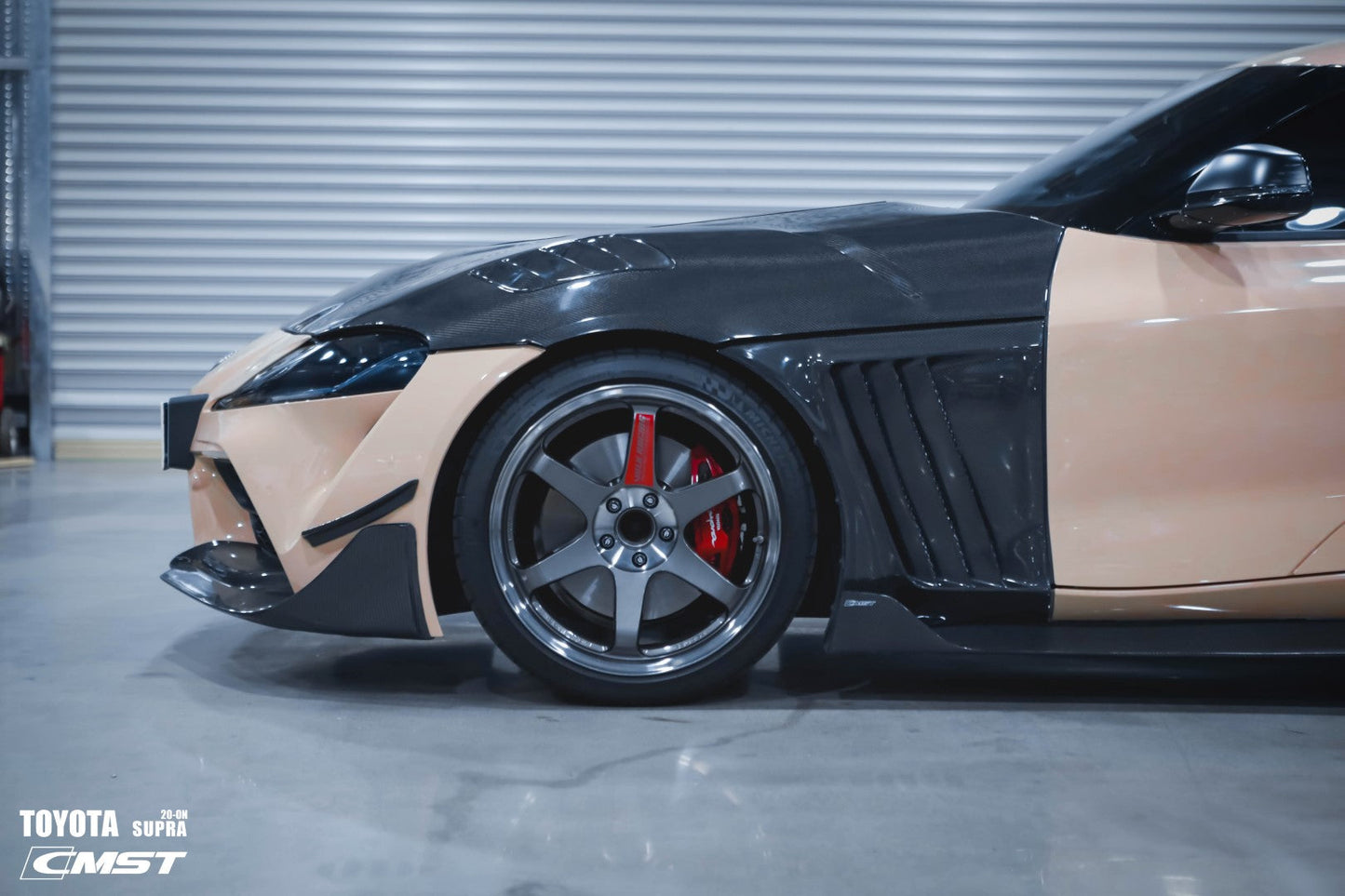 CMST Tuning Carbon Fiber Glass Transparent Hood Bonnet for Toyota GR Supra A90 A91