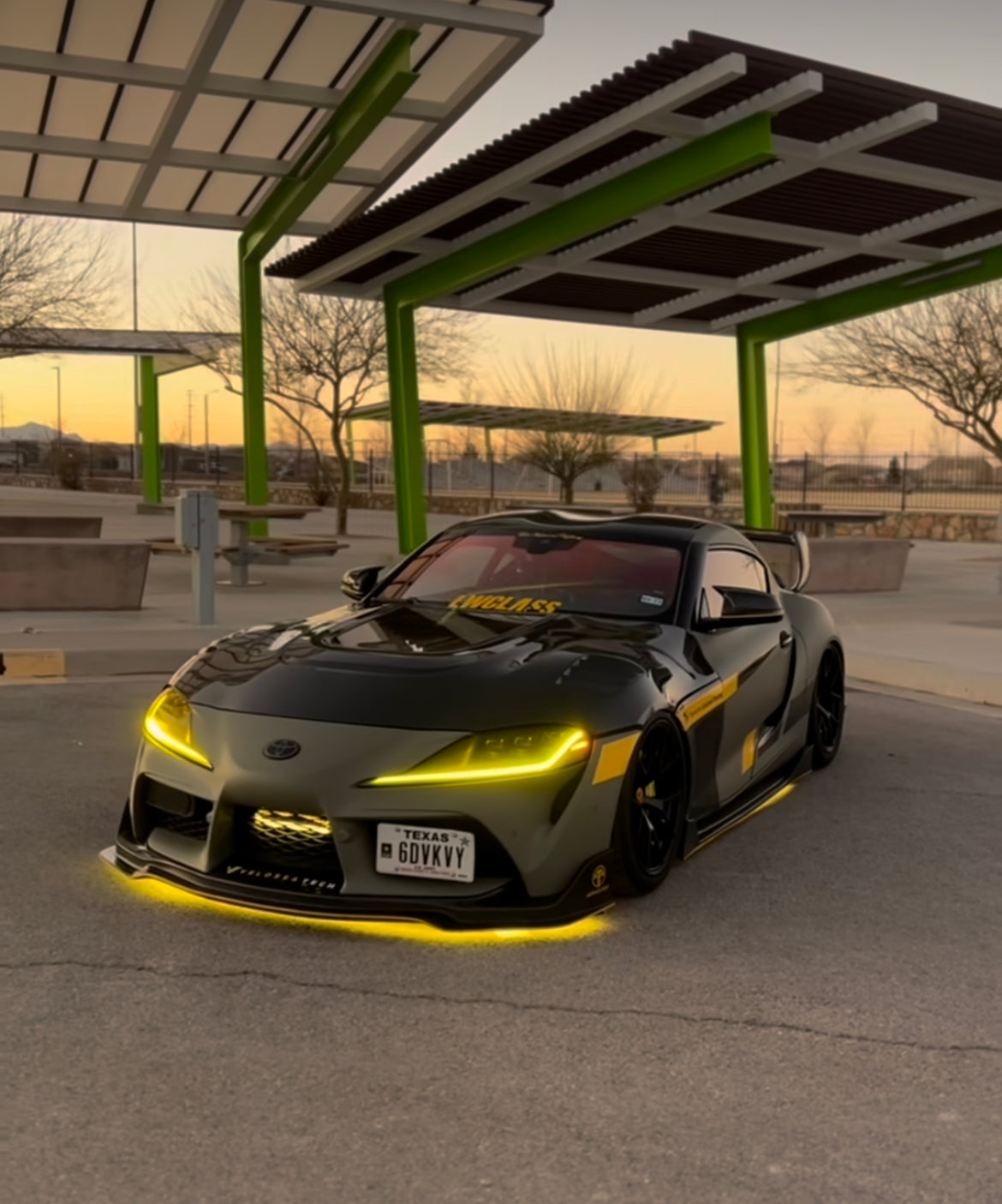 CMST Tuning Carbon Fiber Glass Transparent Hood Bonnet for Toyota GR Supra A90 A91