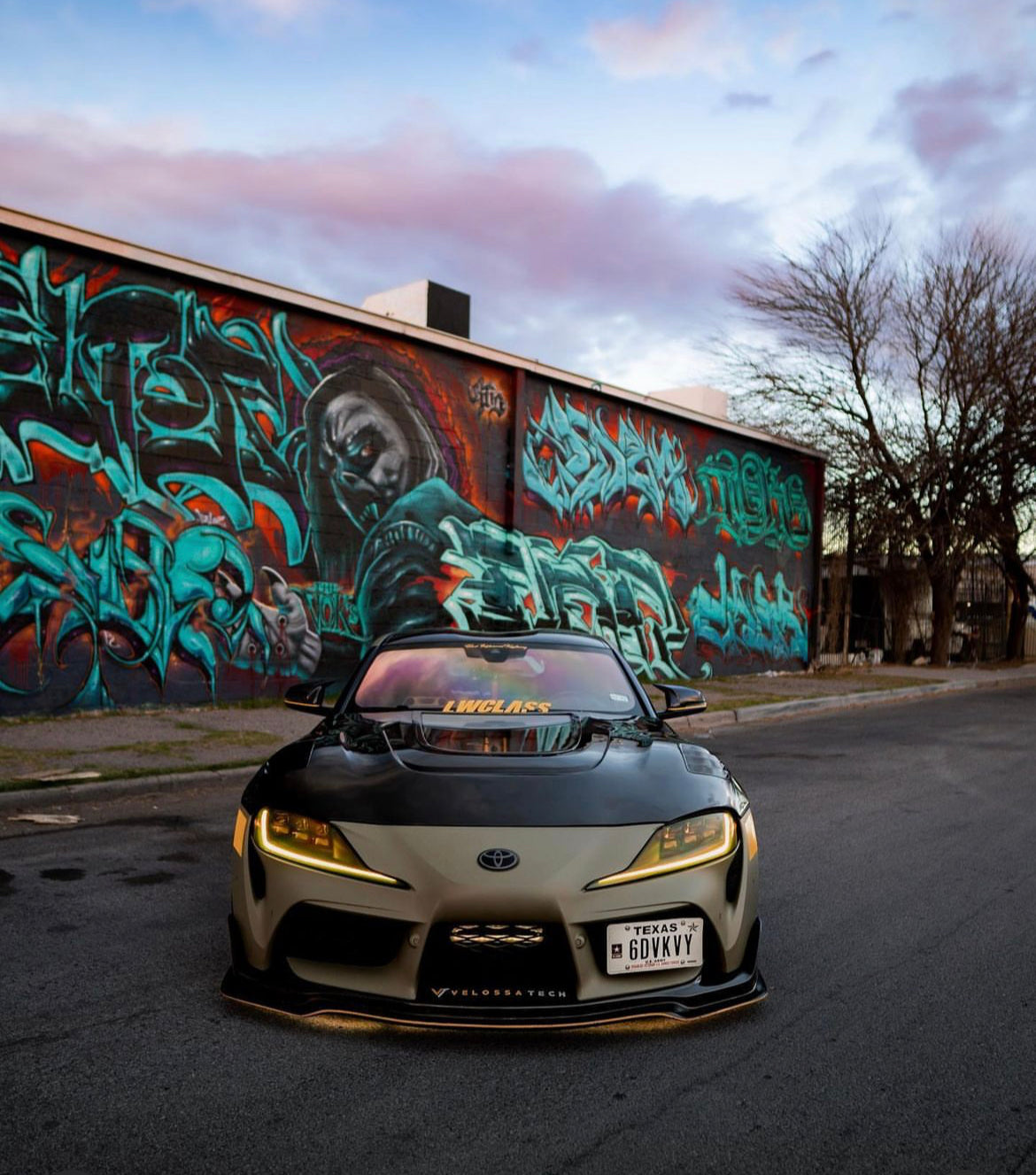 CMST Tuning Carbon Fiber Glass Transparent Hood Bonnet for Toyota GR Supra A90 A91