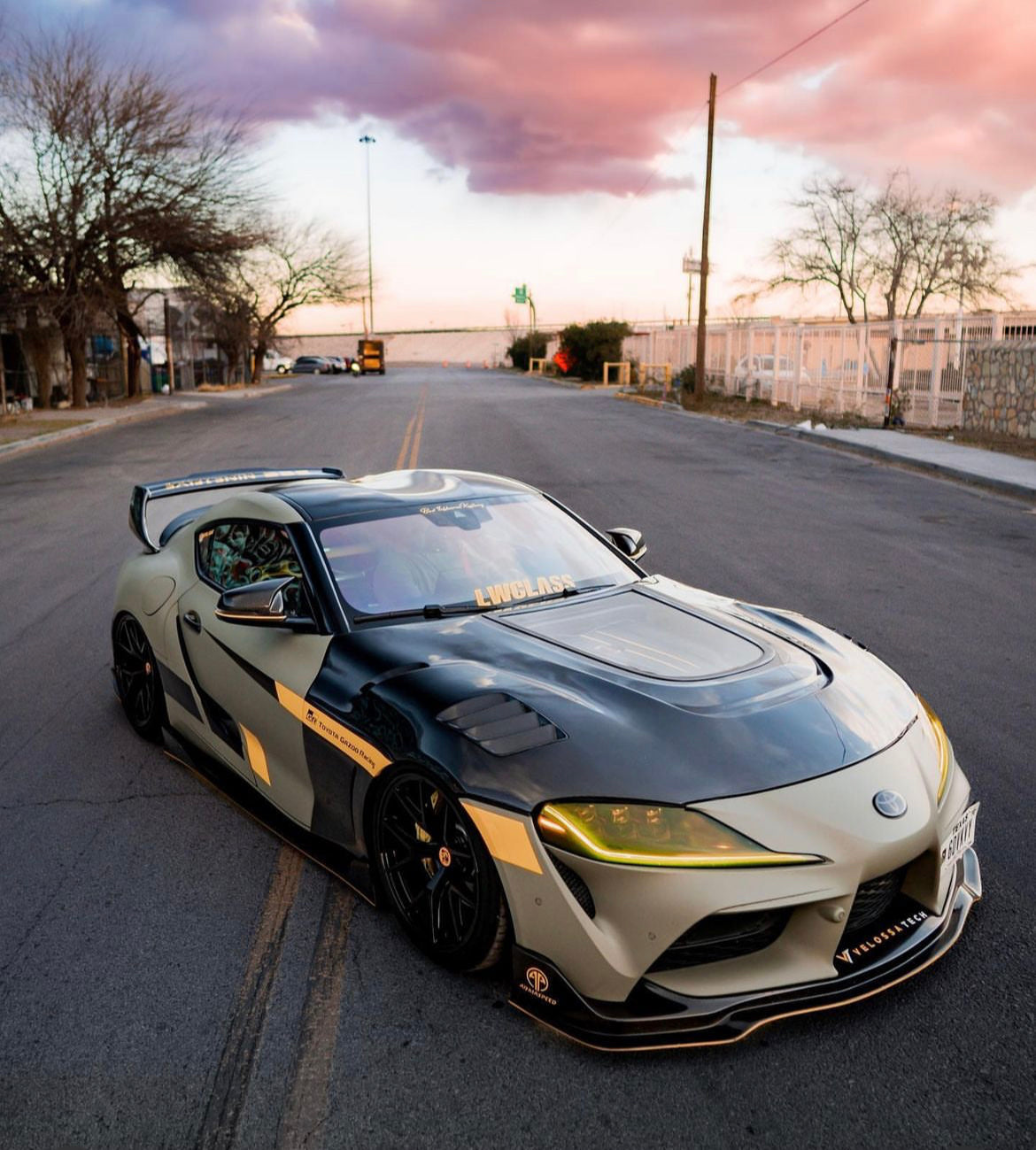 CMST Tuning Carbon Fiber Glass Transparent Hood Bonnet for Toyota GR Supra A90 A91