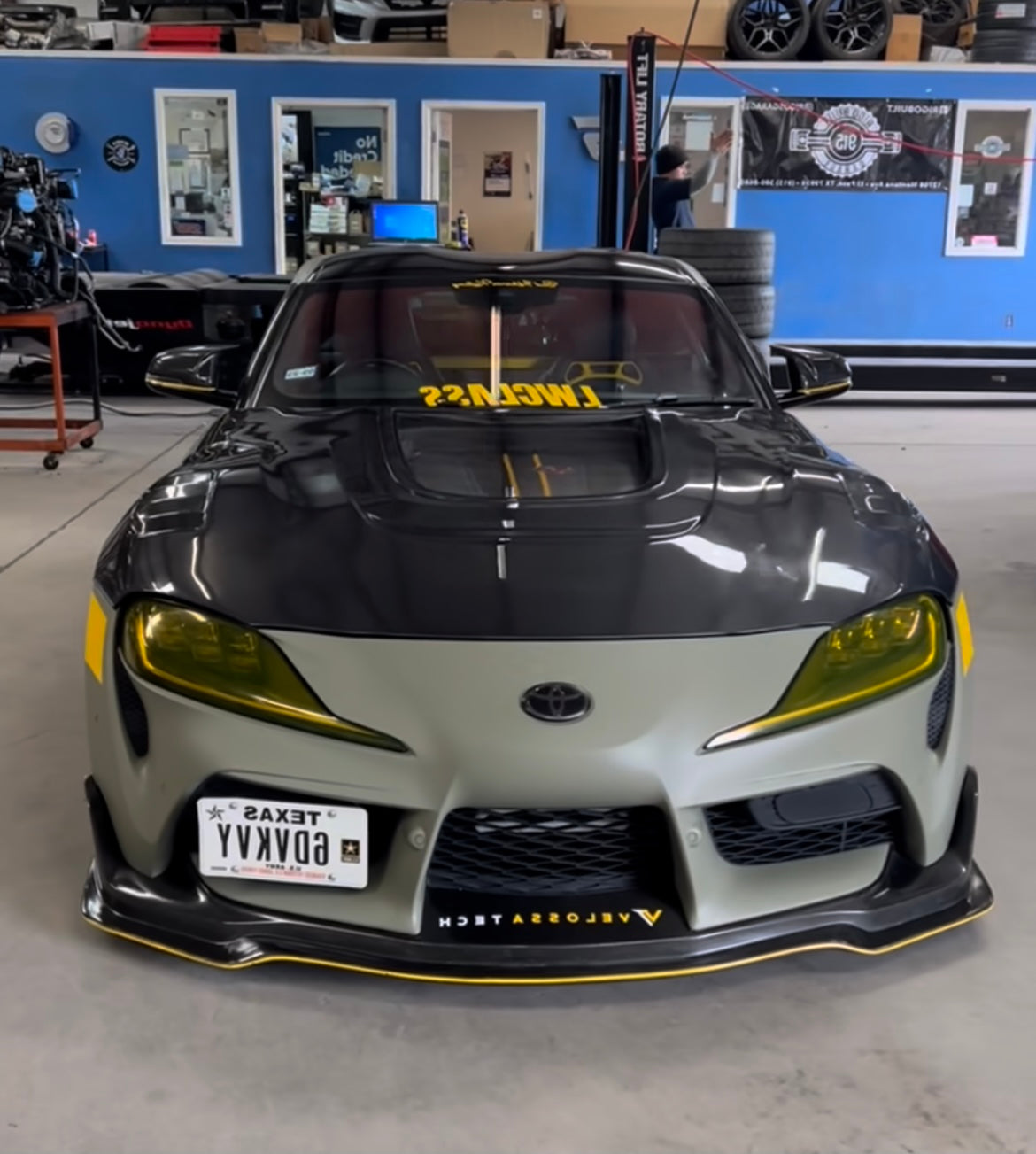 CMST Tuning Carbon Fiber Glass Transparent Hood Bonnet for Toyota GR Supra A90 A91