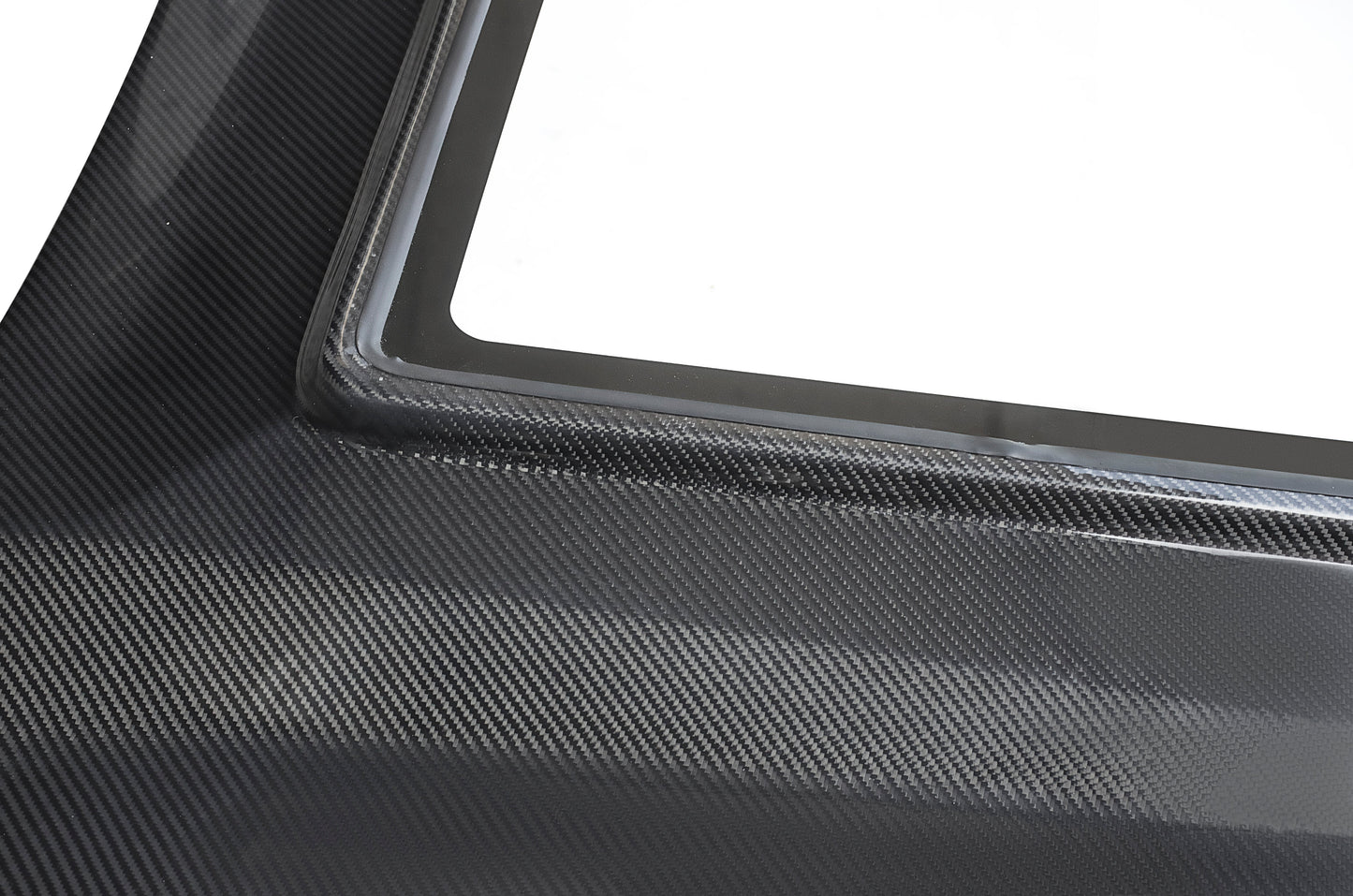 CMST Tuning Carbon Fiber Glass Transparent Hood Stage 2 ( Raised 2 inches ) for Ford Mustang S550.1 2015- 2017