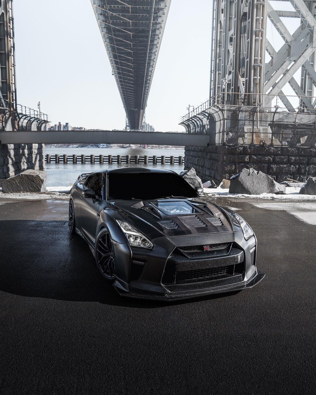 CMST Tuning Carbon Fiber Glass Transparent Hood Ver.2 For Nissan GTR GT-R R35 2017-2022