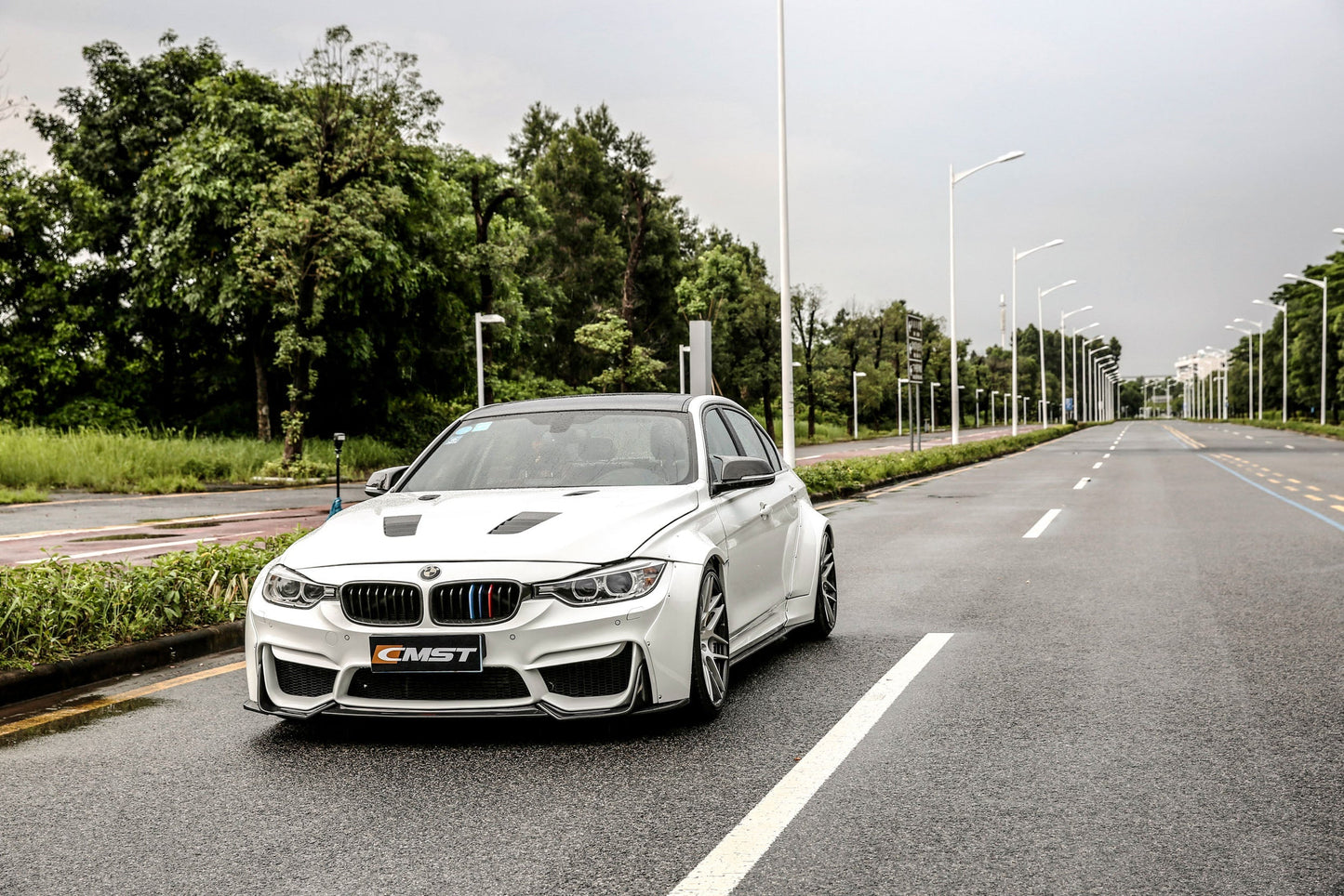 CMST Tuning Carbon Fiber Hood Bonnet Ver.3 for BMW 3 Series F30 F31 / 4 Series F32 F33 F36 2012-2020