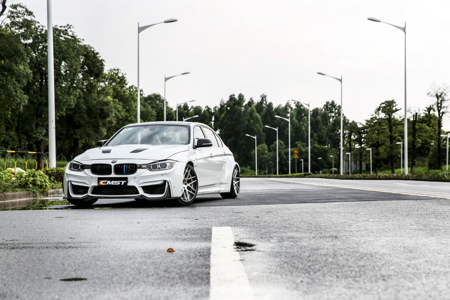 CMST Tuning Carbon Fiber Hood Bonnet Ver.3 for BMW 3 Series F30 F31 / 4 Series F32 F33 F36 2012-2020