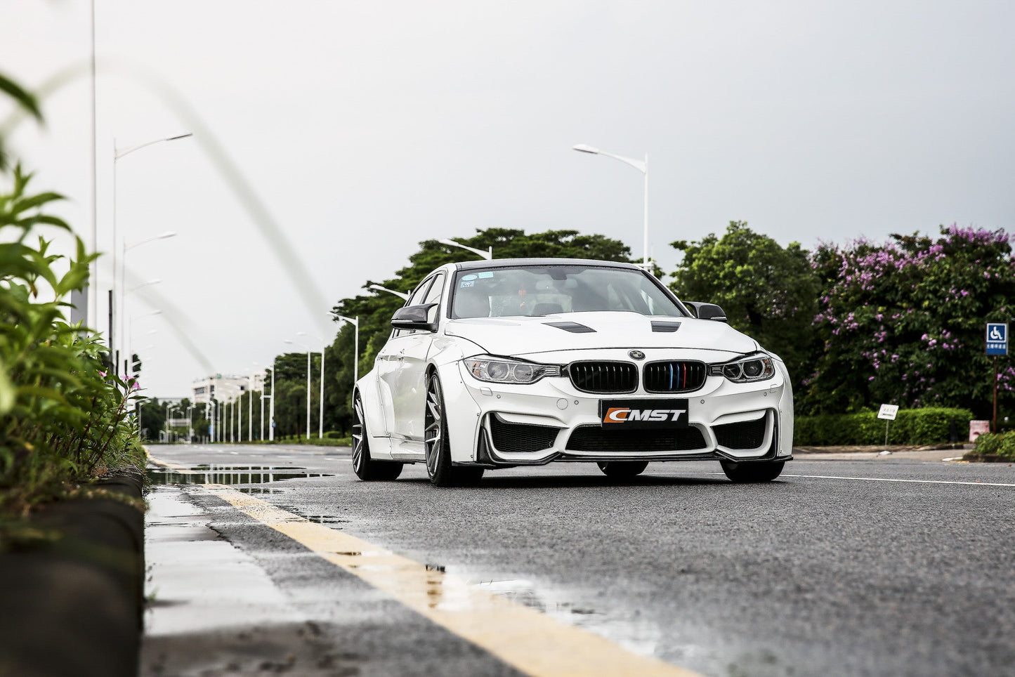 CMST Tuning Carbon Fiber Hood Bonnet Ver.3 for BMW 3 Series F30 F31 / 4 Series F32 F33 F36 2012-2020