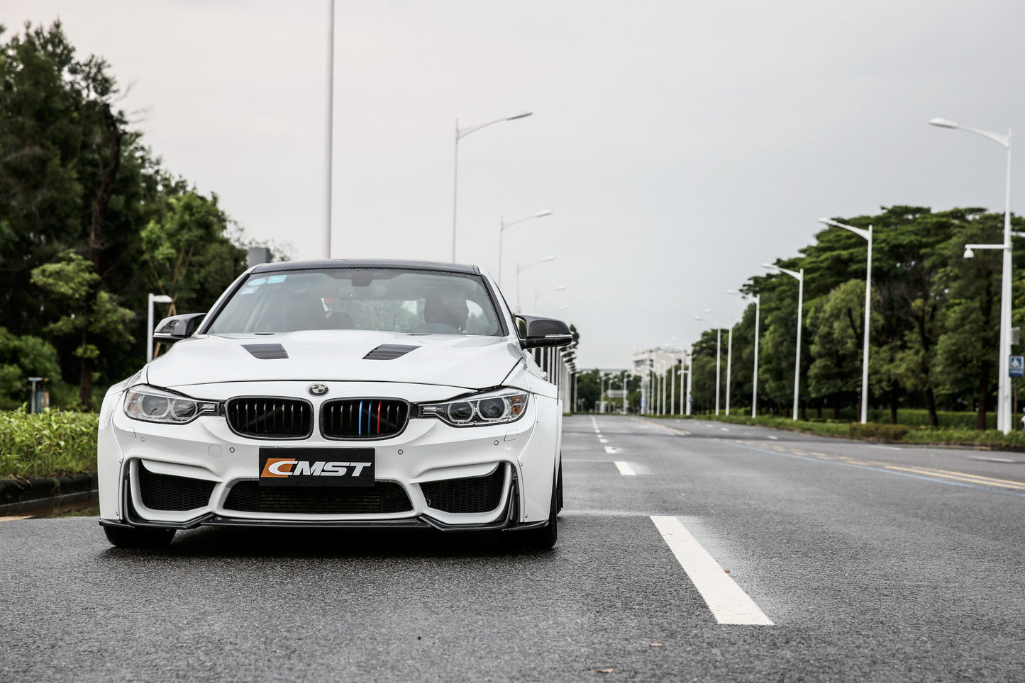 CMST Tuning Carbon Fiber Hood Bonnet Ver.3 for BMW 3 Series F30 F31 / 4 Series F32 F33 F36 2012-2020