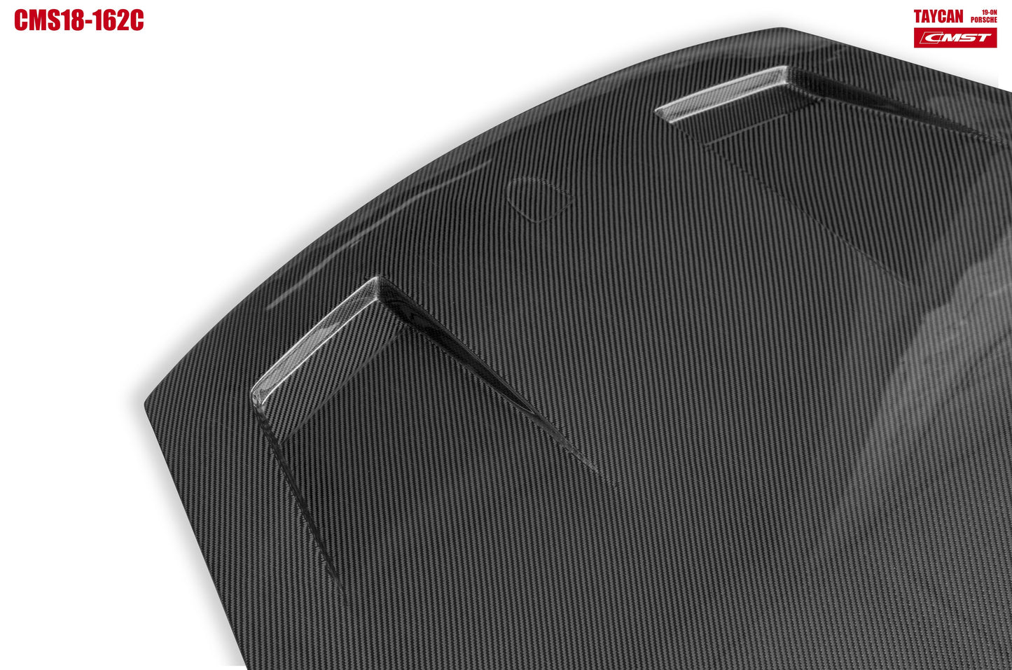 CMST Tuning Carbon Fiber Hood Bonnet for Porsche Taycan & Turbo & Turbo S