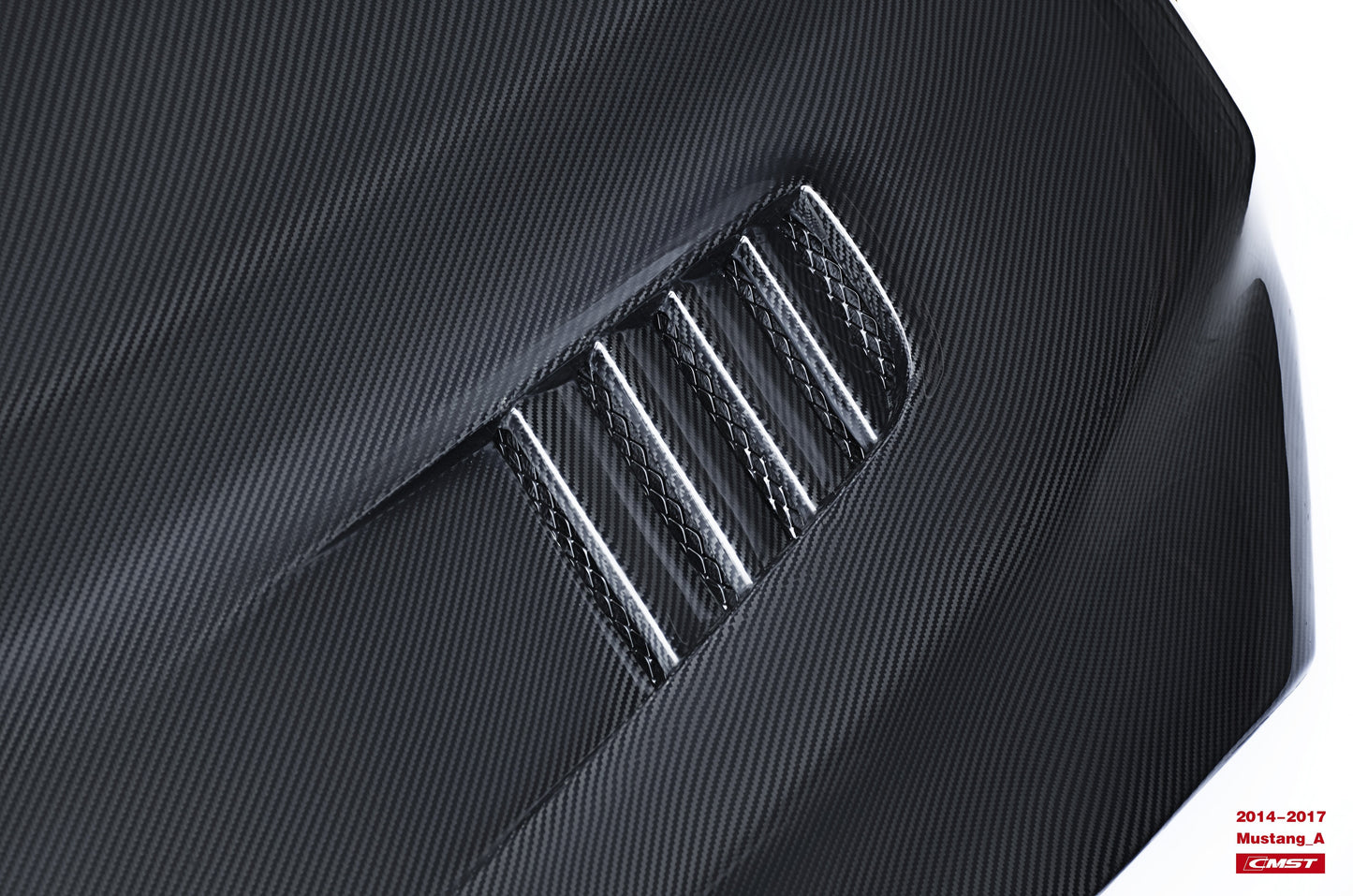 CMST Tuning Carbon Fiber Hood Ver.1 for Ford Mustang S550.1 2015-2017