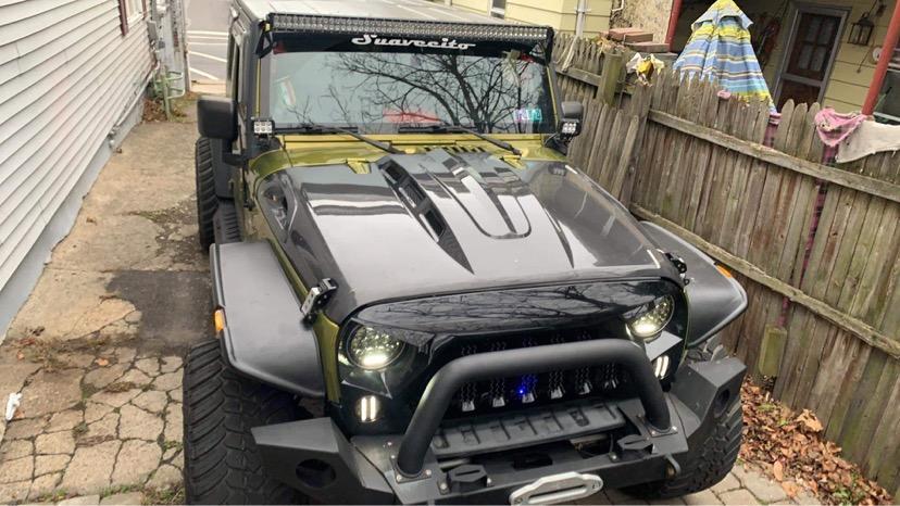 CMST Tuning Carbon Fiber Hood Bonnet for Jeep Wrangler JK