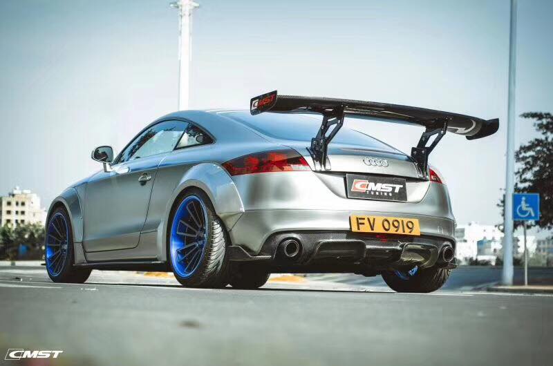 CMST Tuning Carbon Fiber Rear Diffuser For Audi TT TTS MK2 8J 2011-2015