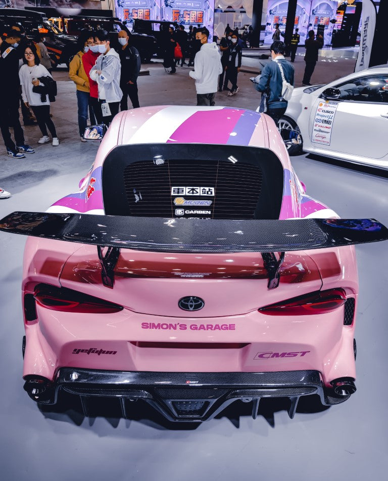 CMST Tuning Carbon Fiber FT1 Concept Style Rear Spoiler Wing for Toyota GR Supra A90 A91 2020 2021 2022