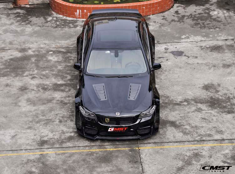 CMST Tuning Carbon Fiber Hood Bonnet for BMW F10 F18 5 Series 2011-2016