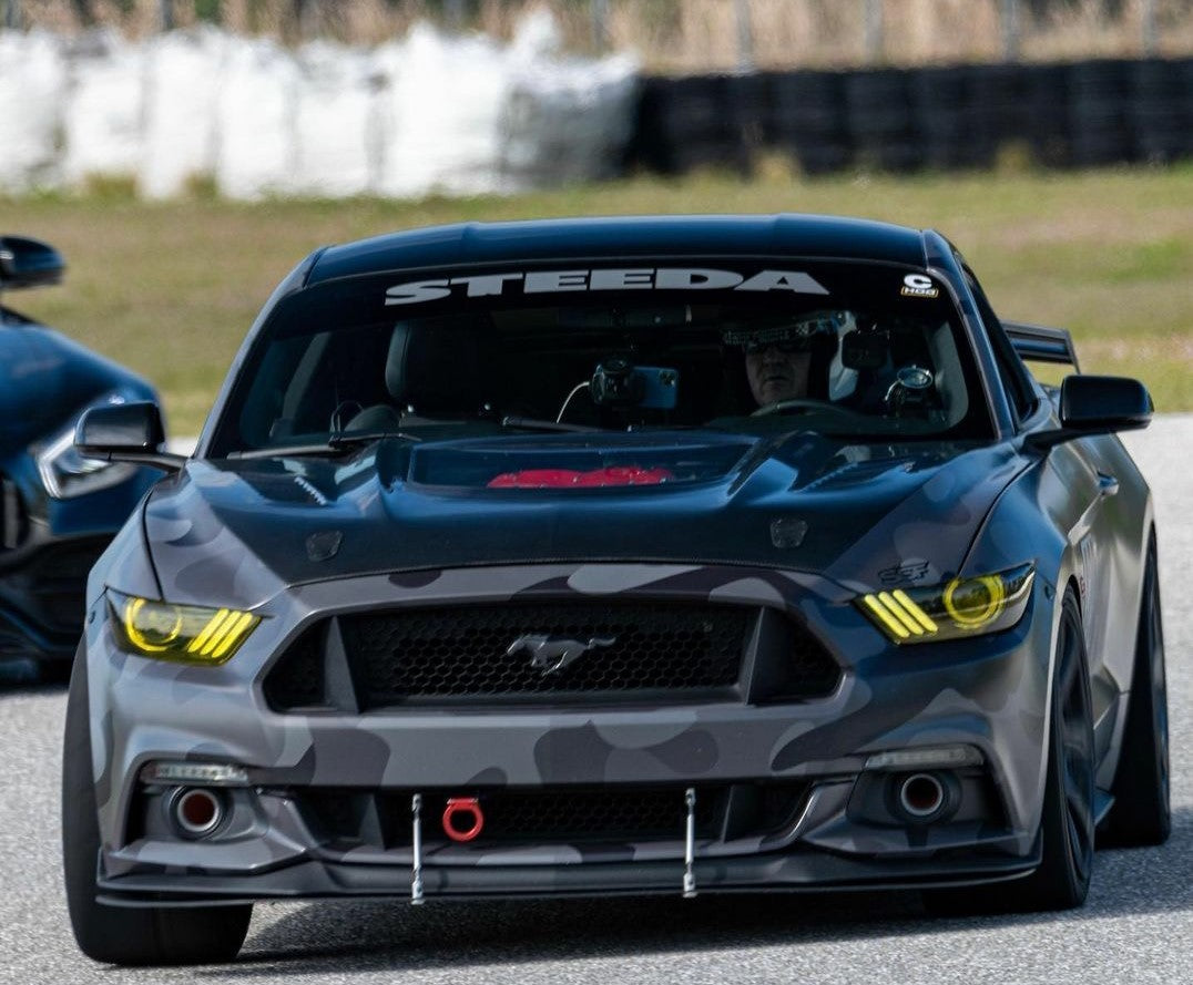 CMST Tuning Carbon Fiber Glass Transparent Hood for Ford Mustang S550.1 2015- 2017