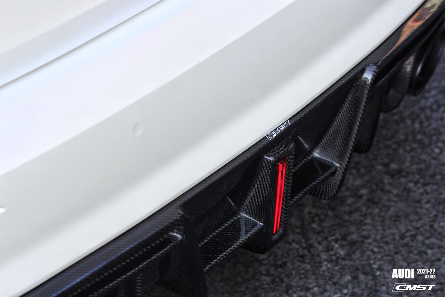 CMST Tuning Carbon Fiber Rear Diffuser for Audi S3 A3 8Y 2021-ON