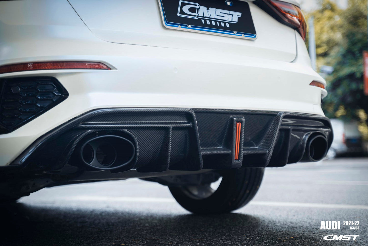 CMST Tuning Carbon Fiber Rear Diffuser for Audi S3 A3 8Y 2021-ON