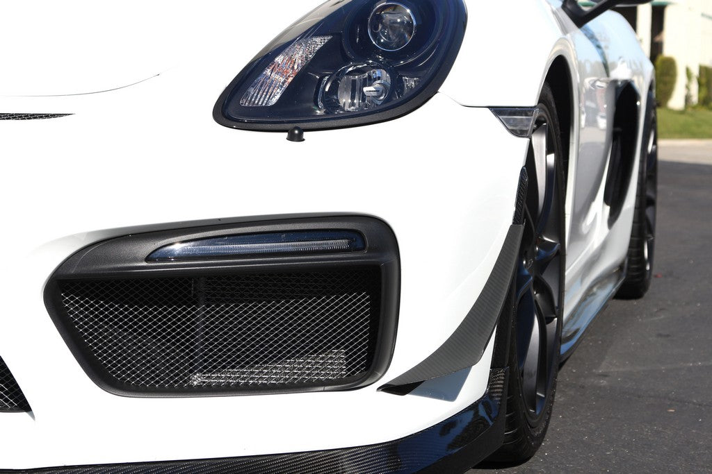 APR Performance Carbon Fiber Front Bumper Canards - AB-545008-C-Dub Tech