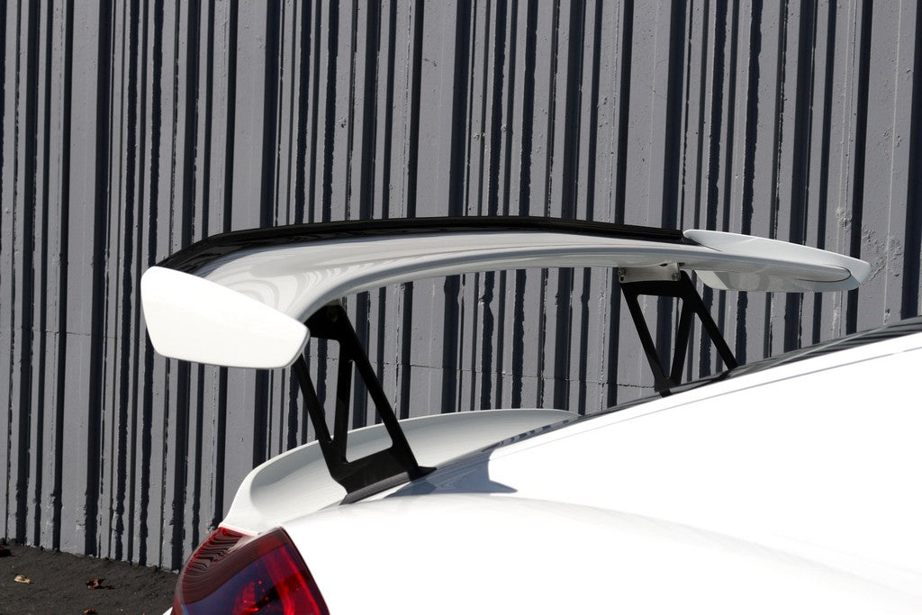 APR Performance Porsche Cayman GT4 Wing Extension Kit W/Carbon Gurney Flap - AA-545052-C-Dub Tech