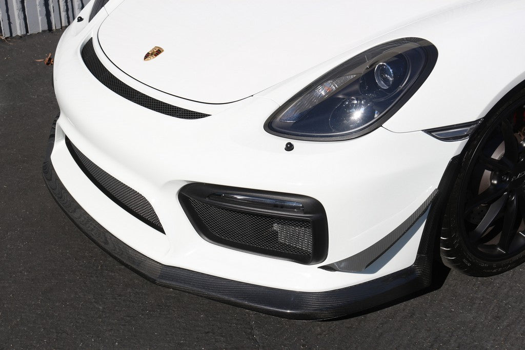 APR Performance Carbon Fiber Front Bumper Canards - AB-545008-C-Dub Tech
