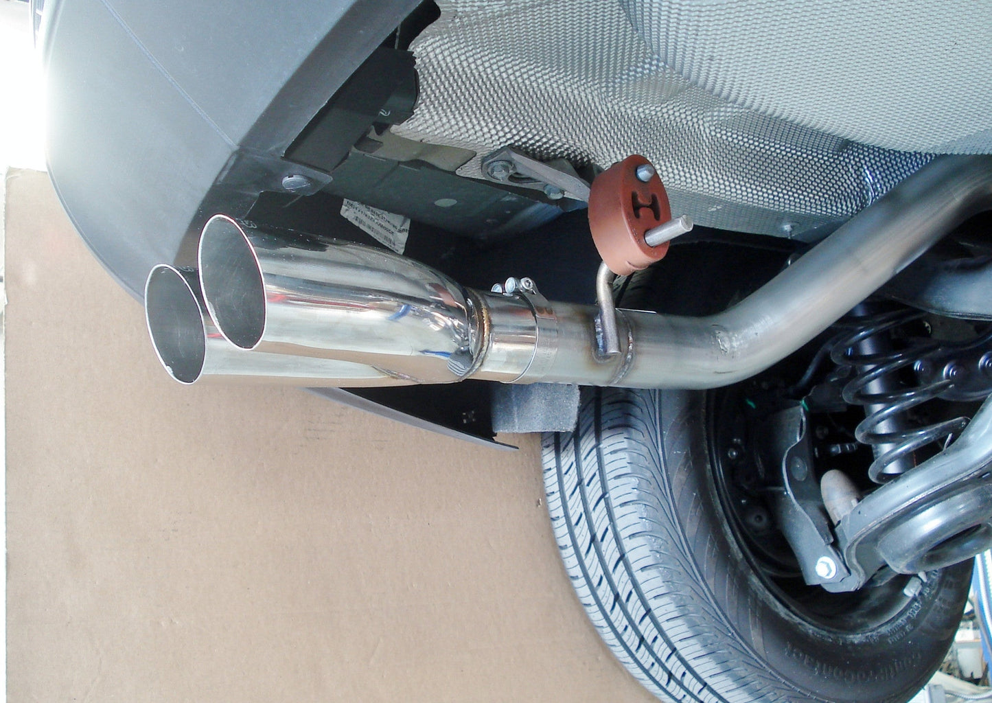 FSWERKS Stainless Steel Catback Stealth Exhaust System - Ford Focus TiVCT 2.0L 2012-2018 Hatchback