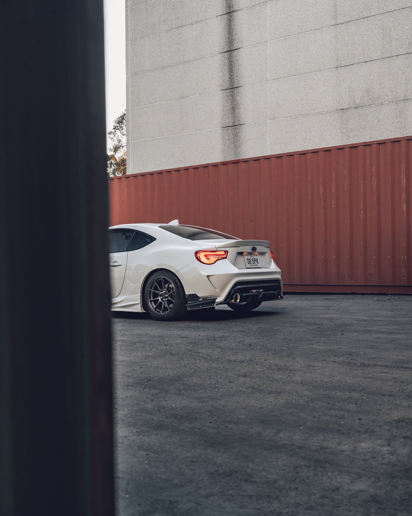 Varis Arising-II Style Rear Bumper Air Shrouds - Toyota 86 ZN6/Subaru BRZ ZC6