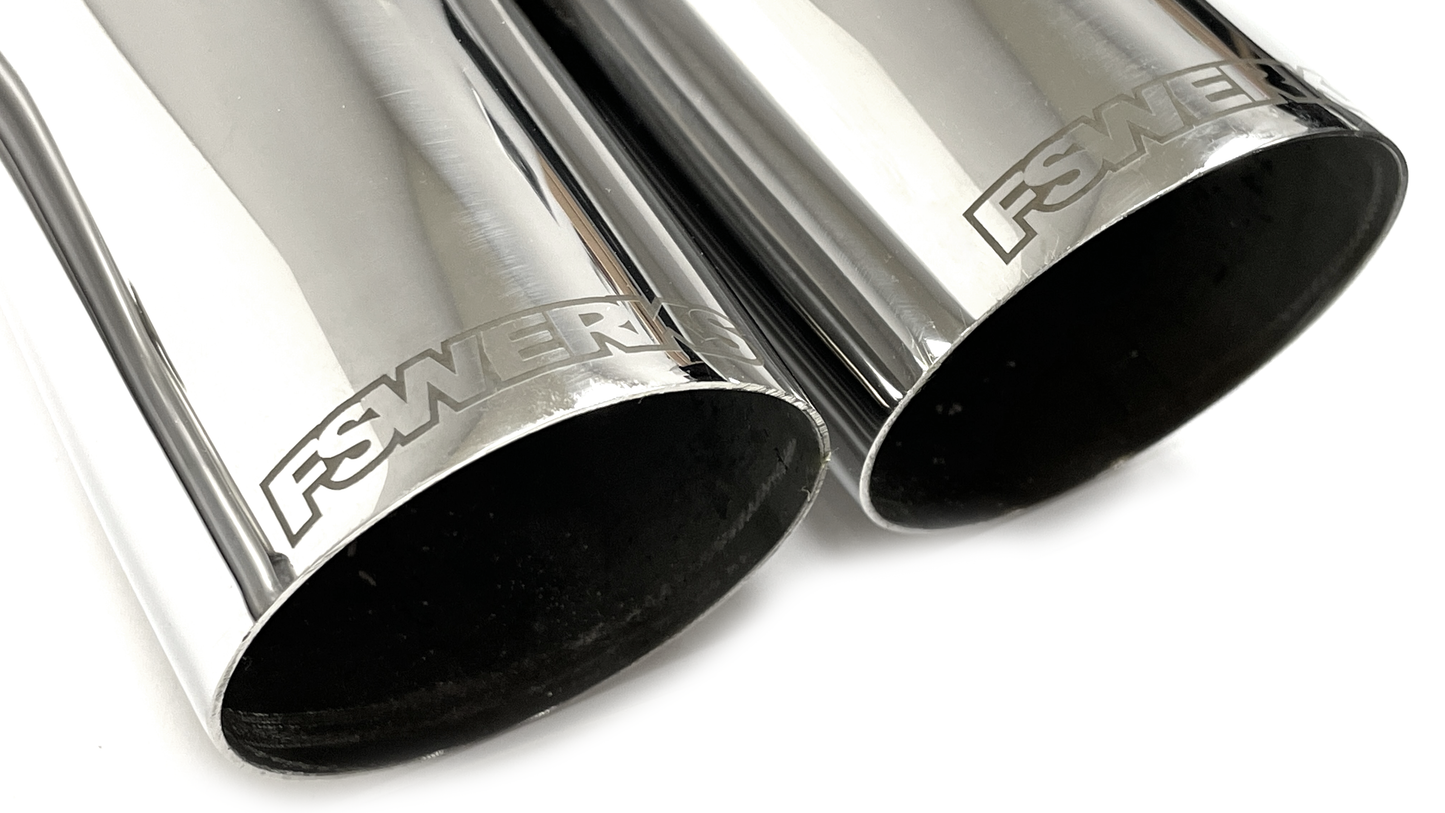 FSWERKS Stainless Steel Catback Stealth Exhaust System - Ford Focus TiVCT 2.0L 2012-2018 Hatchback