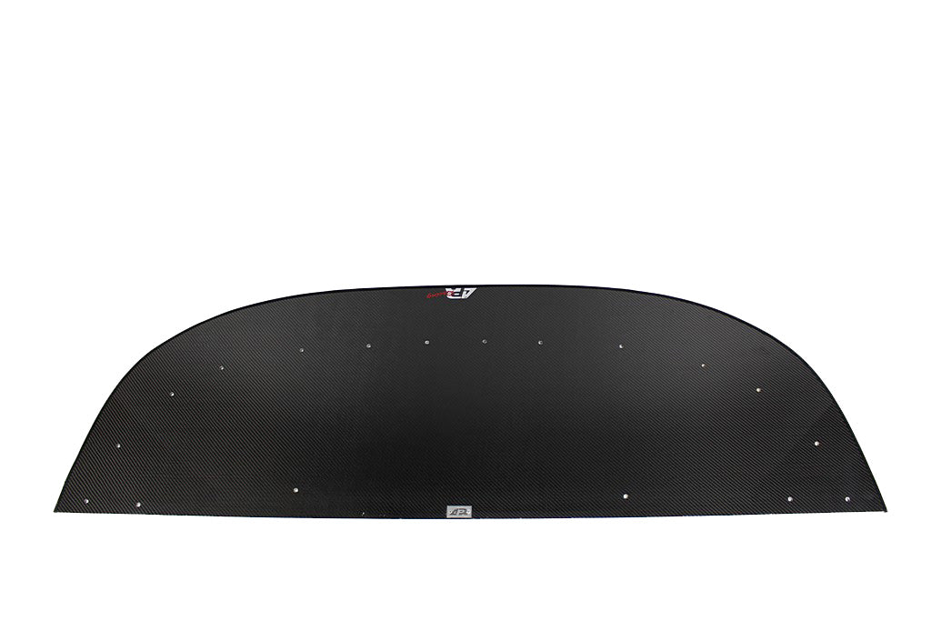 APR Performance Carbon Fiber Wind Splitter With Rods - CW-489110-C-Dub Tech