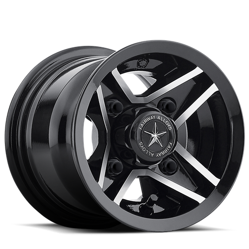 FAIRWAY ALLOYS FA127 DIVOT GLOSS BLACK MACHINED