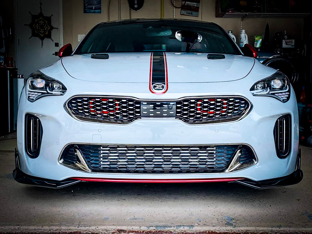 2017-2023 Kia Stinger 3.3T/2.0T/2.5T Dual BIG MOUTH Ram Air Intake Snorkels-C-Dub Tech