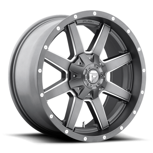 FUEL MAVERICK MATTE GUN METAL MILLED